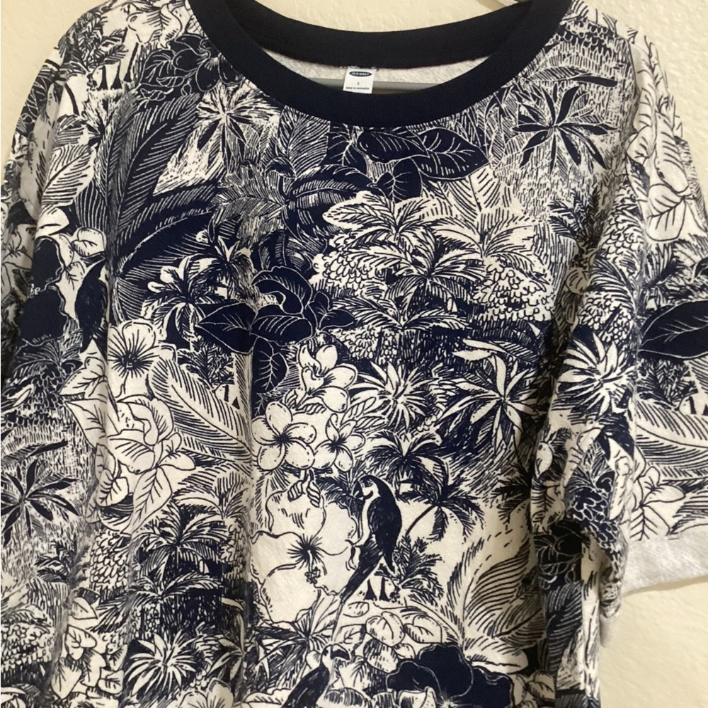 Floral Print Women's Top